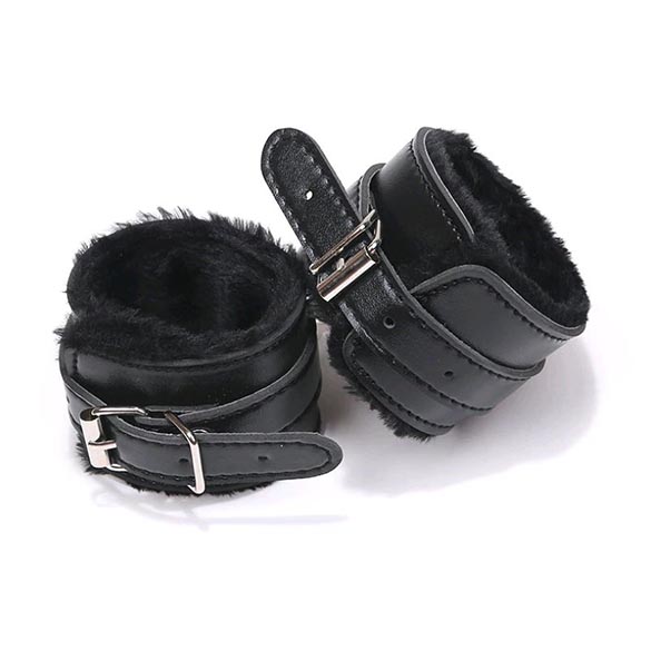 Esposas Bondage (rojas y negras)